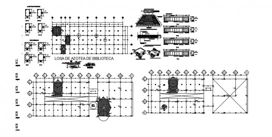 2 d cad drawing of plan structural detailed auto cad software