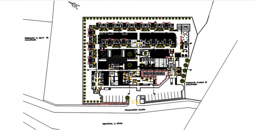 2 d cad drawing of plan taller Auto Cad software