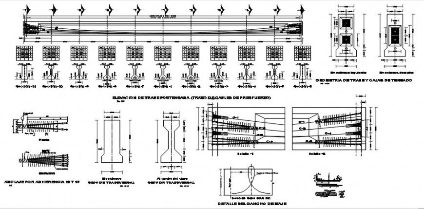 2 d cad drawing of plane bridge auto cad software
