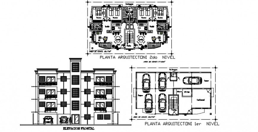 2 d cad drawing of public park auto cad software