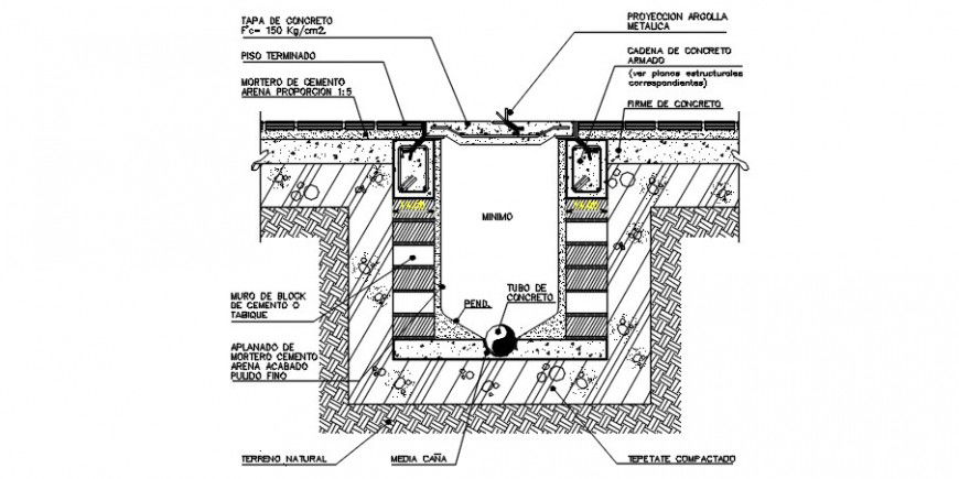 2 d cad drawing of register concrete auto cad software