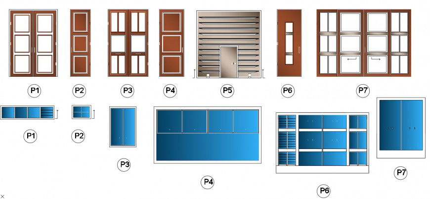 2 d cad drawing of Shopping center furniture Auto Cad software