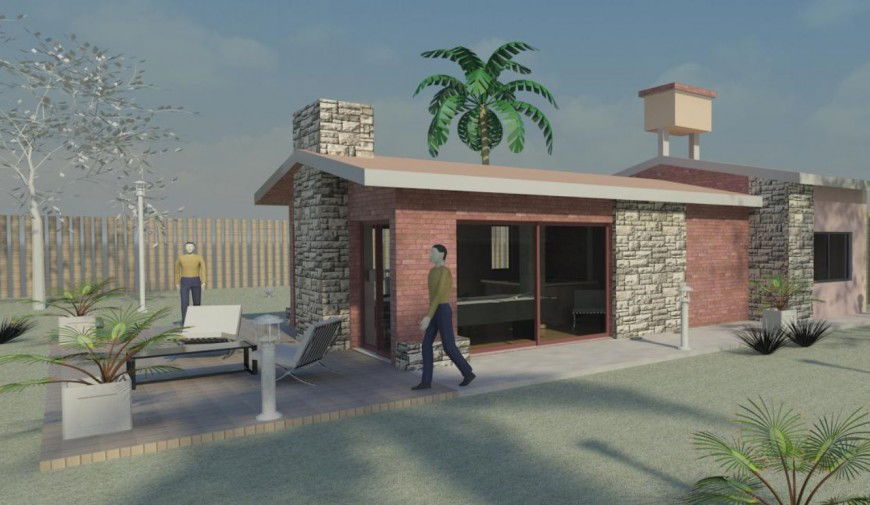 2 d cad drawing of single-family housing field auto cad software