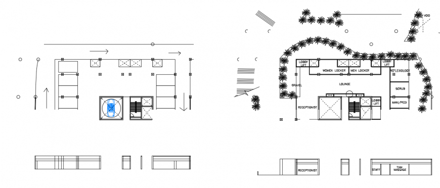 2 d cad drawing of top elevation auto cad software