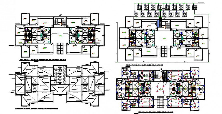 2 d cad drawing of urban house plan auto cad software