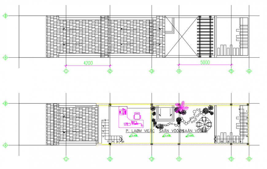 2 d cad drawing of wall texture Auto Cad software