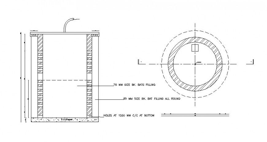 2 d cad drawing of wash basin elevation Auto Cad software