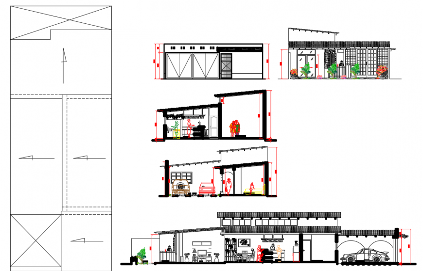 2 d cad drawing of workstation plan Auto Cad software