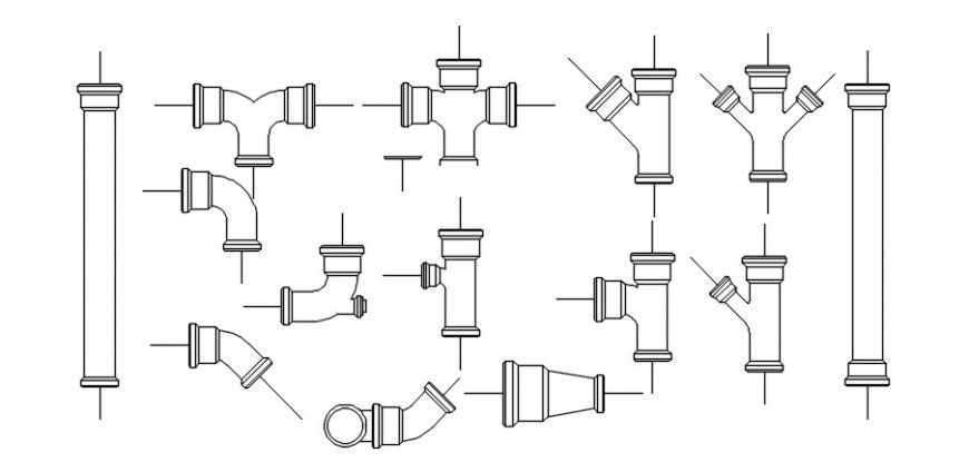 2 d cad drawings of pipeline pump auto cad software