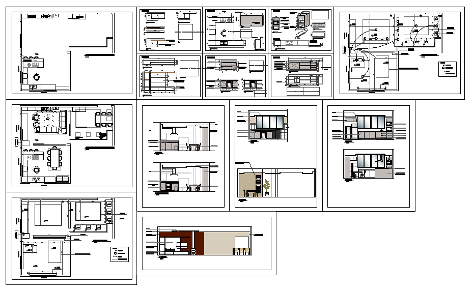 Kitchen and Living Room