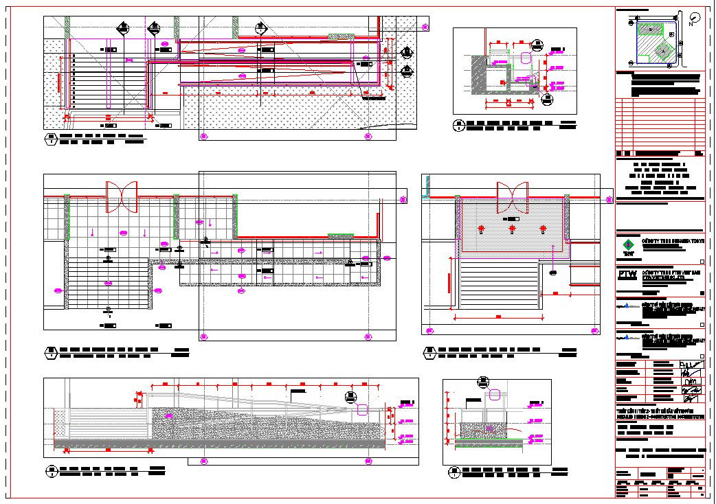 Landscape detail -steps and ramps