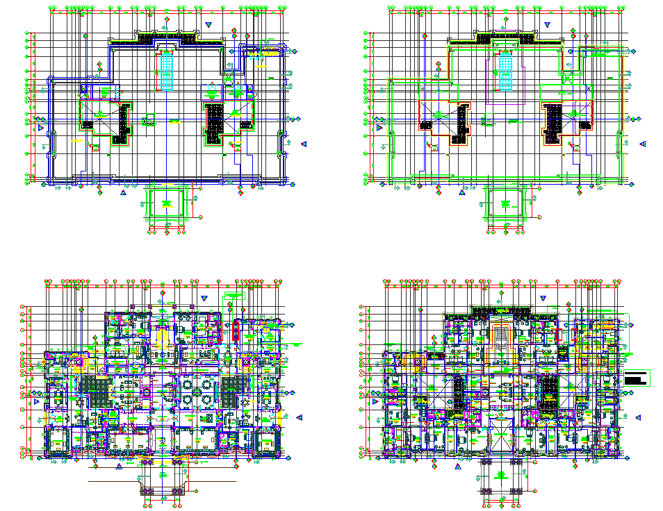 Bungalows design plan