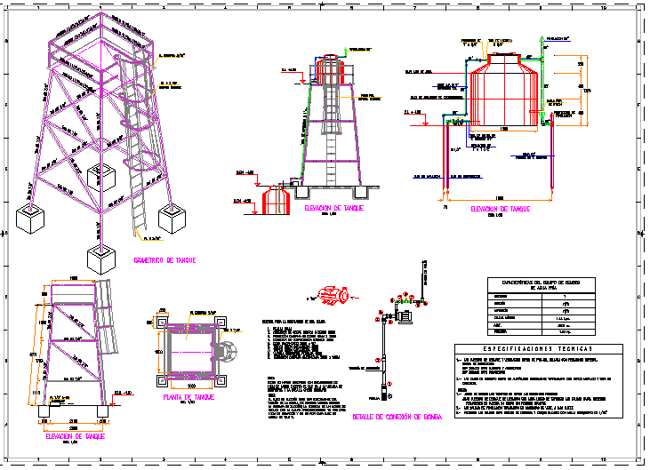 Structure Water Tank
