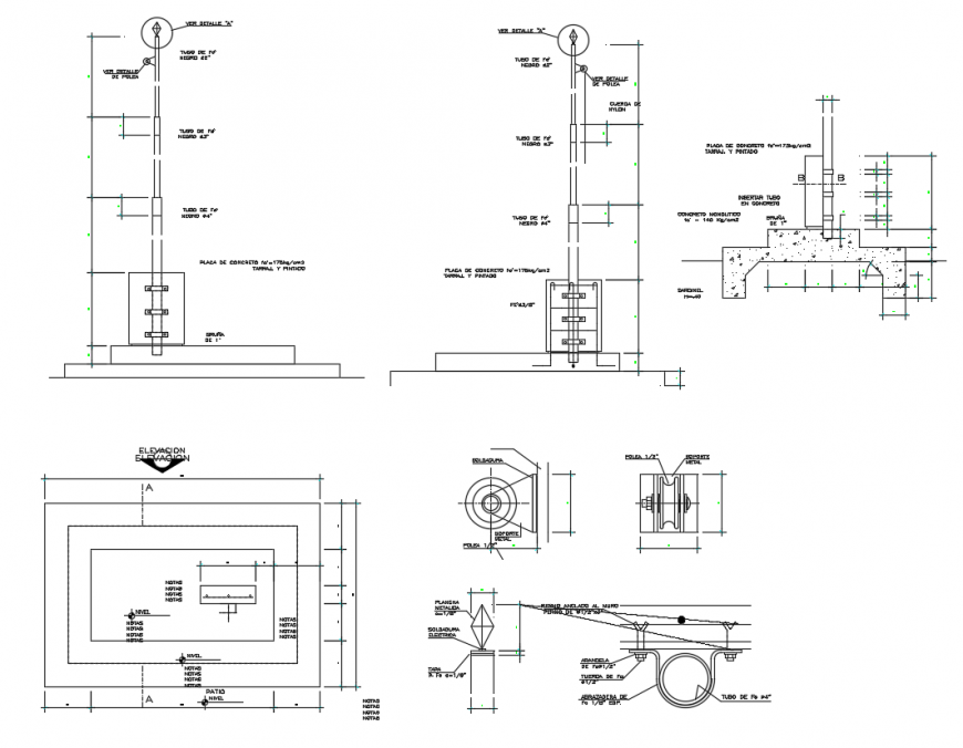 2bd cad drawing of architect design auto cad software