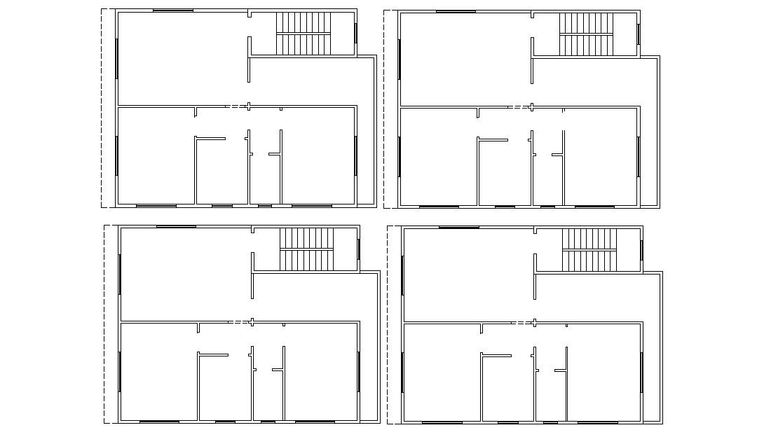 2d Residence Apartment Layout 2d Plan
