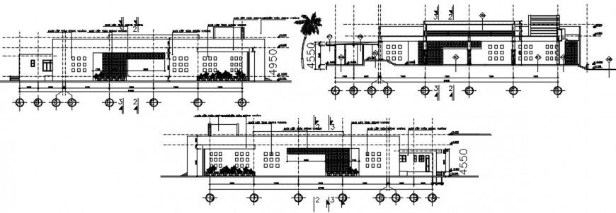 2d  RESTAURANT PROJECT SECTION AND ELEVATION DESIGN DETAIL CAD FILE