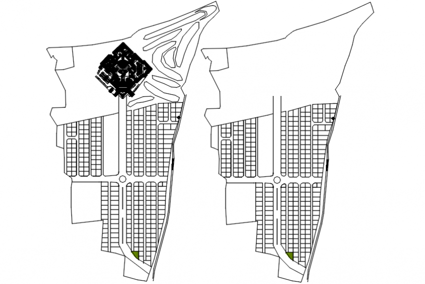 2D Apartment plotting detail autocad file