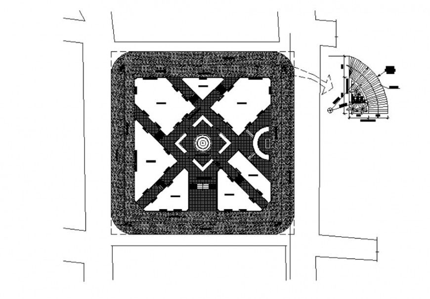 2d Area detailing CAD drawings layout autocad file