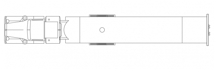 2D block of different type cart design drawing
