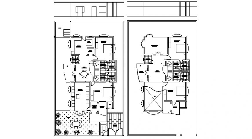 2d CAD house plan drawings details in autocad file