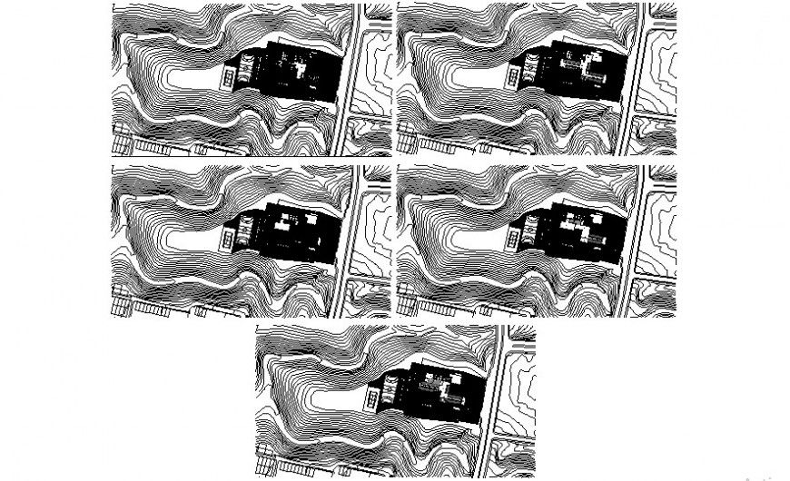 2d CAD area detailing drawings autocad software file