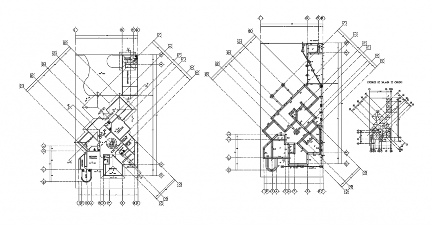 2d CAD drawing details of housing apartment floor plan in autocad file