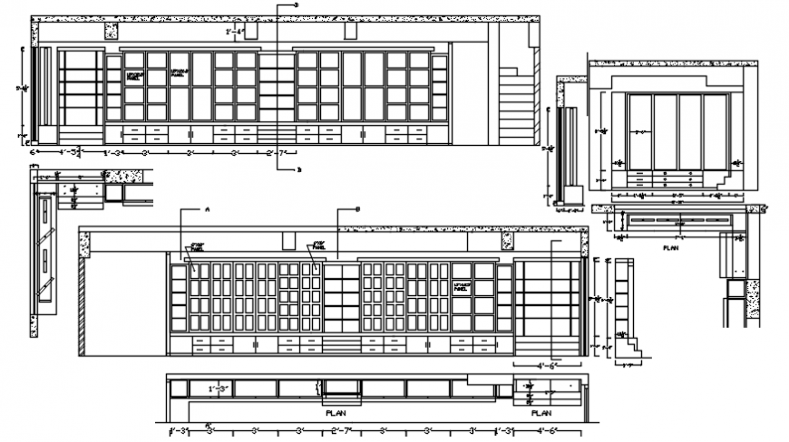 2d cad drawing display unit Autocad software