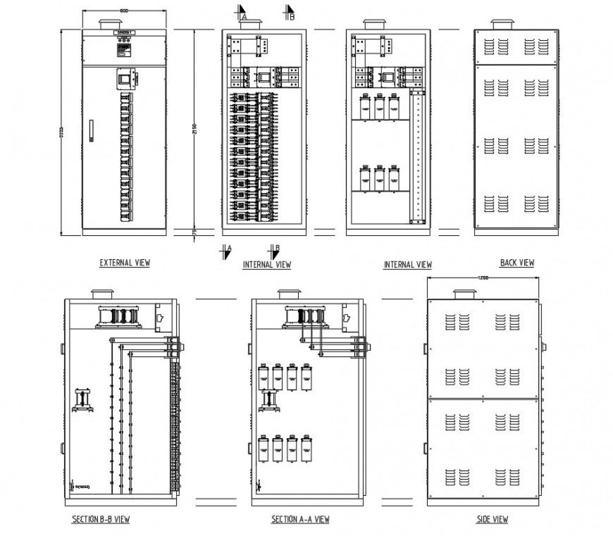 2d cad drawing of all layout section plan autocad software