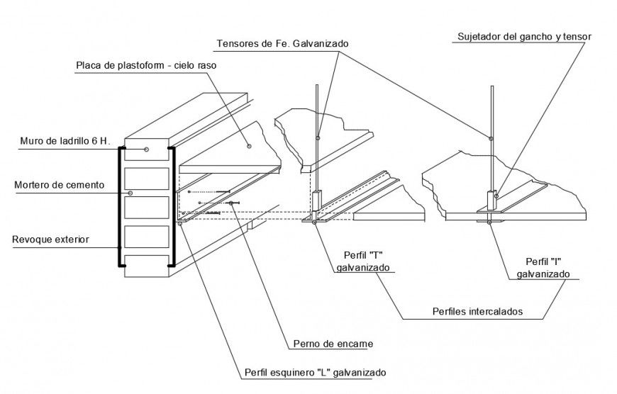 2d cad drawing of angle section autocad software