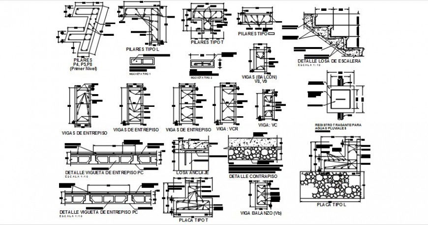2d cad drawing of apartment construction autocad software