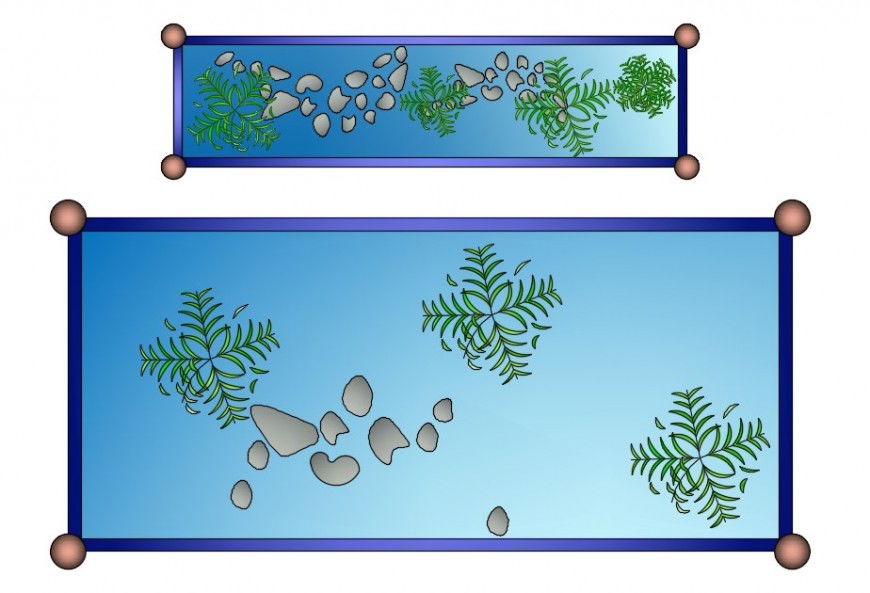2d cad drawing of aquarium autocad software