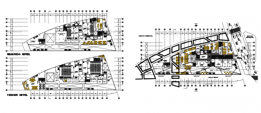 2d cad drawing of architectural plan final output auto cad software