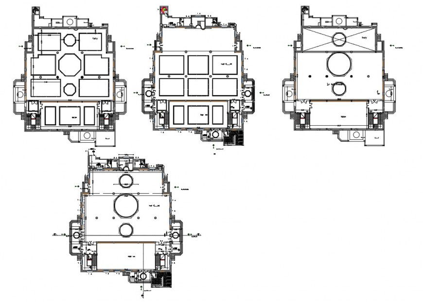 2d cad drawing of badminton rectangle with diagonal autocad software