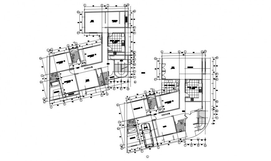 2d cad drawing of basement apartment autocad software
