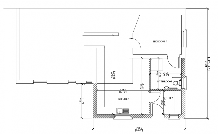 2d cad drawing of bedroom floor plan auto cad software