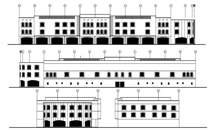 2d cad drawing of bedroom plan with house exterior autocad software