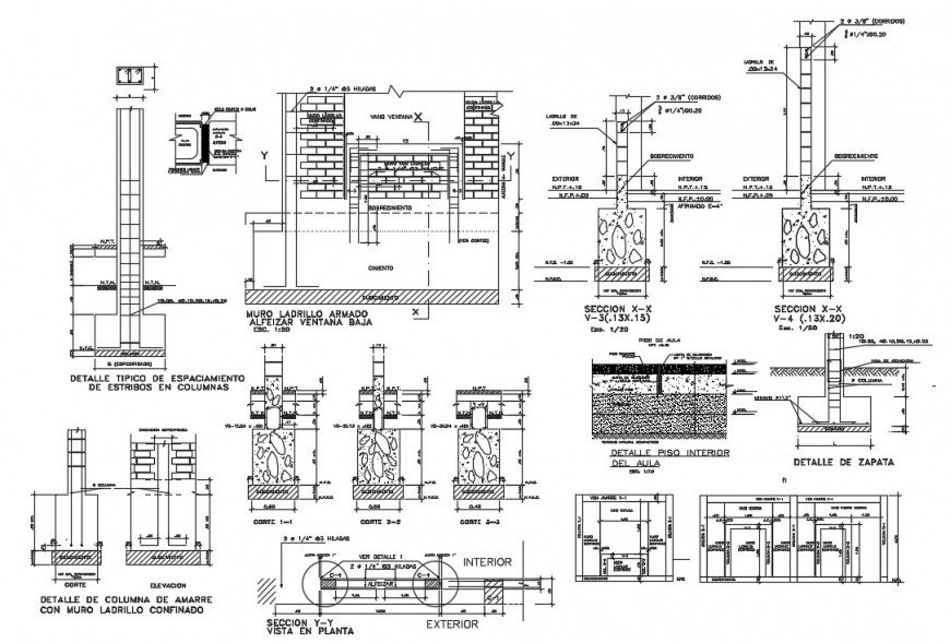 2d cad drawing of brick machinery autocad software