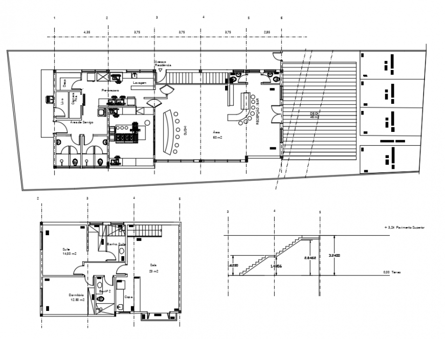 2d cad drawing of cabin outlet auto cad software