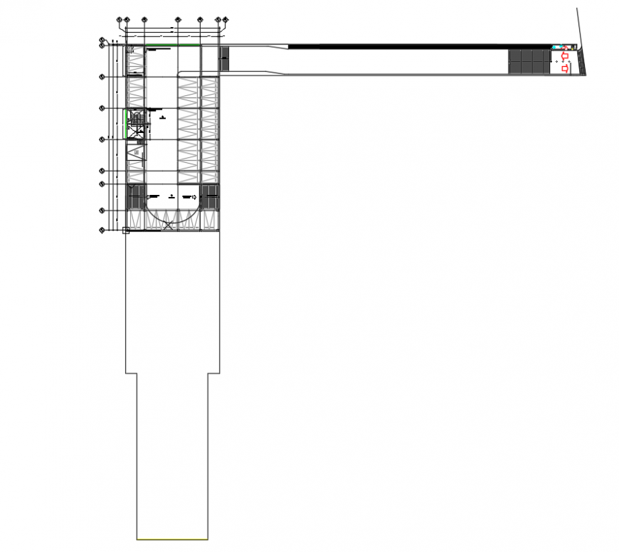 2d cad drawing of Cistern tank auto cad software