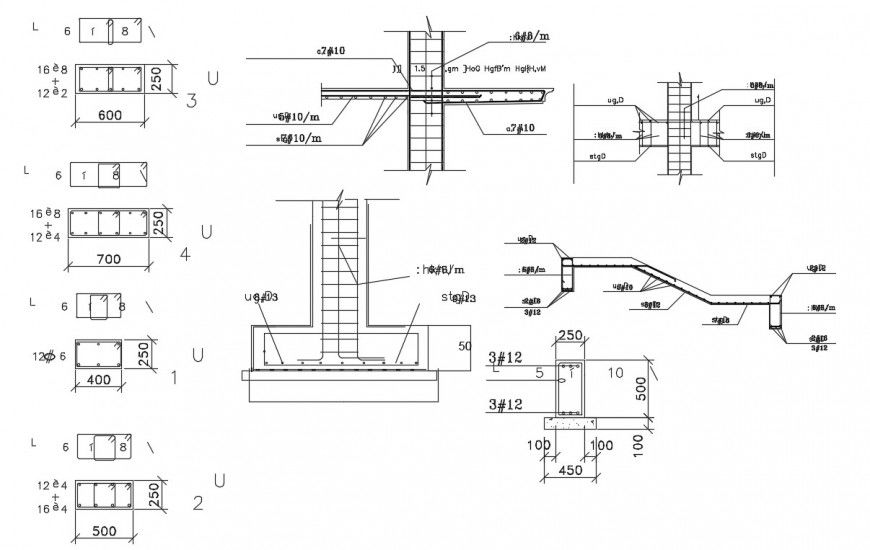 2d cad drawing of civil drawing construction autocad software