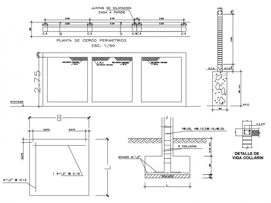 2d cad drawing of classroom corridor construction autocad software