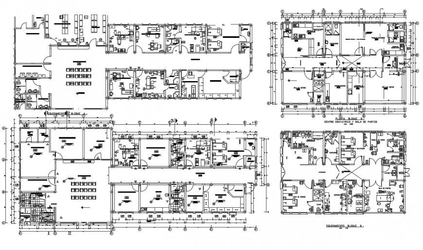 2d cad drawing of clinic floor plan auto cad software