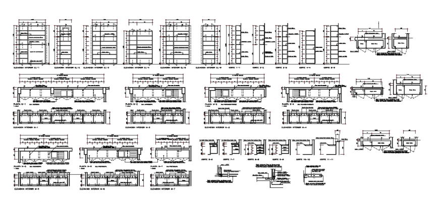 2d cad drawing of closet construction auto cad software