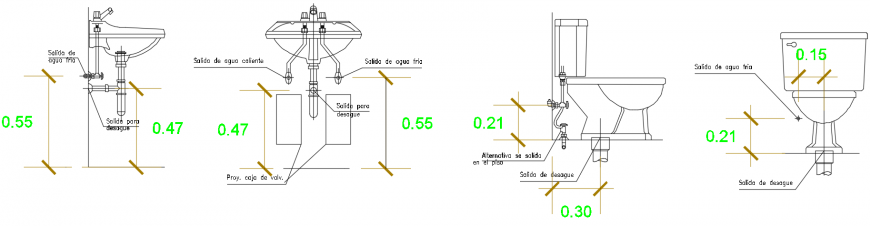2d cad drawing of closet front and side elevation auto cad software