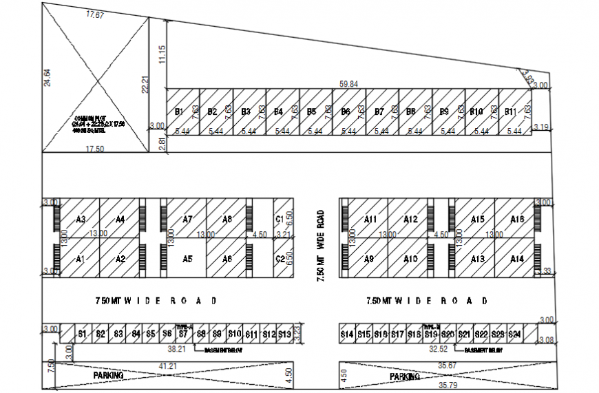 2d cad drawing of commercial and building plan autocad software