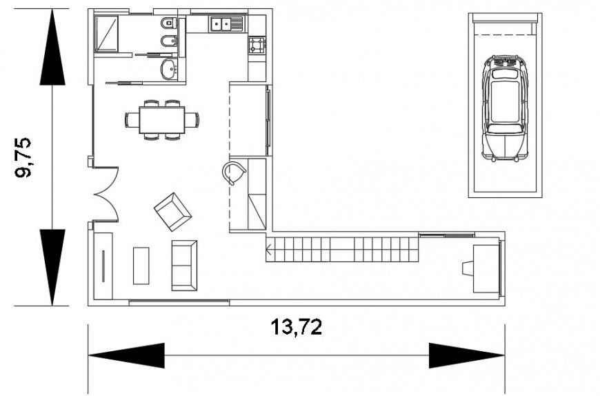 2d cad drawing of construction dwg autocad software