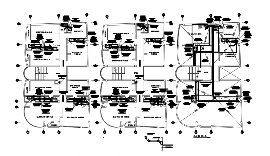 2d cad drawing of deprived sanitary autocad software