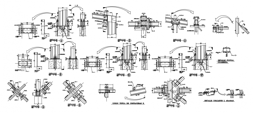 2d cad drawing of detailed description auto cad software