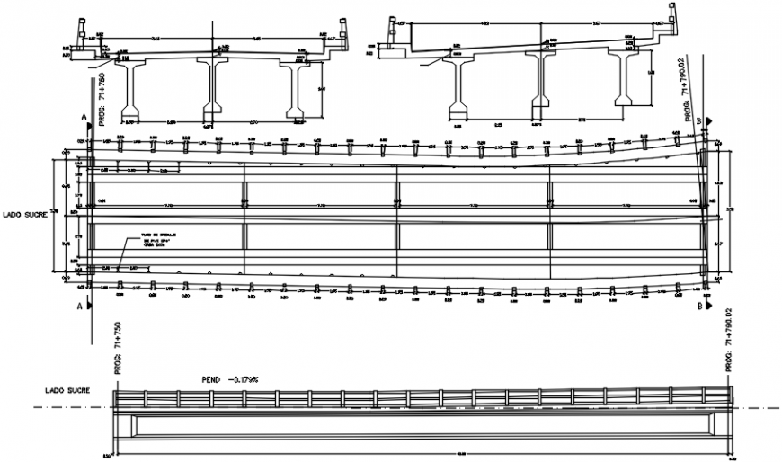 2d cad drawing of detteled punt 2 autocad software