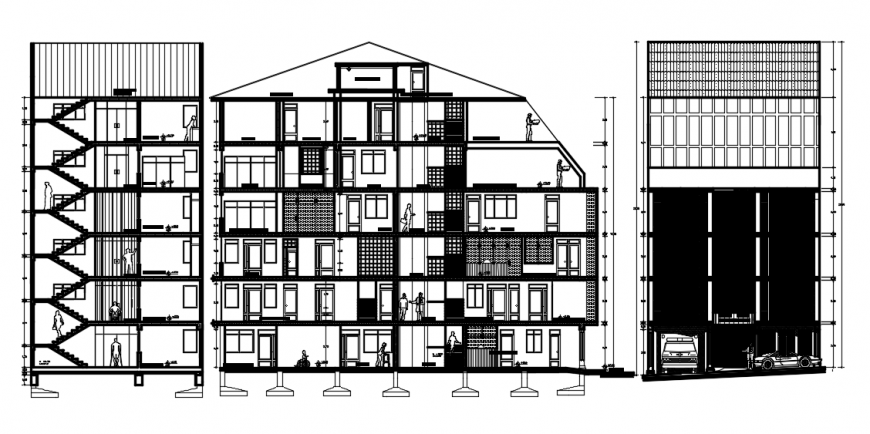2d cad drawing of doors and windows elevation auto cad software